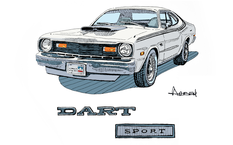 BarnFind.Club - '75 Dodge Dart Sport